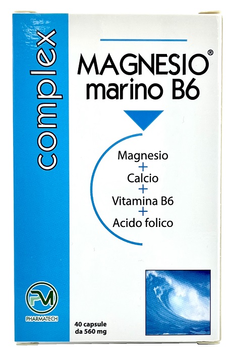 MAGNESIO MARINO B6 40 CAPSULE - Farmacia Dott. Pasquale Russo