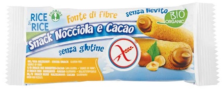 RICE&RICE SNACK DI RISO ALLA NOCCIOLA 25 G SENZA LIEVITO - Farmacia Dott. Pasquale Russo