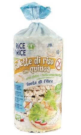 RICE&RICE GALLETTE DI RISO CON QUINOA 100 G SENZA LIEVITO - Farmacia Dott. Pasquale Russo