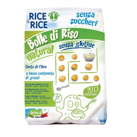 RICE&RICE BOLLE DI RISO AL NATURALE 150 G SENZA LIEVITO - Farmacia Dott. Pasquale Russo