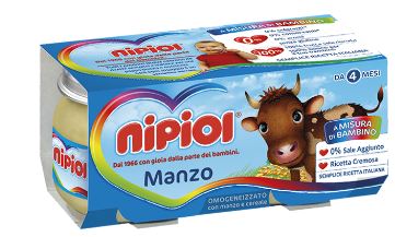 NIPIOL OMOGENEIZZATO MANZO 80 G 2 PEZZI - Farmacia Dott. Pasquale Russo