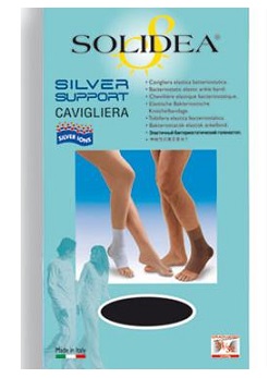 SILVER SUPPORT ANKLE CAVIGLIERA NERO S - Farmacia Dott. Pasquale Russo