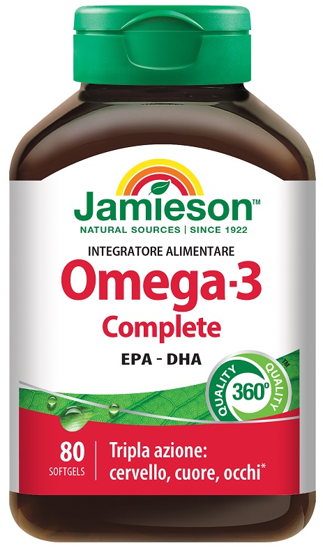 JAMIESON OMEGA 3 COMPLETE 80 PERLE - Farmacia Dott. Pasquale Russo