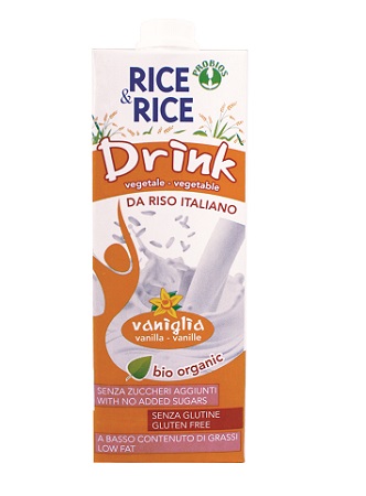 RICE&RICE BEVANDA DI RISO ALLA VANIGLIA 1 LITRO - Farmacia Dott. Pasquale Russo