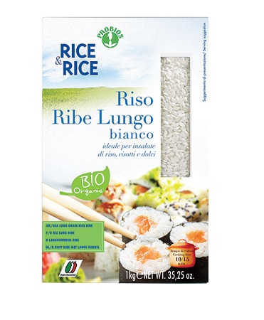 RICE&RICE RISO LUNGO RIBE BIANCO 1 KG - Farmacia Dott. Pasquale Russo