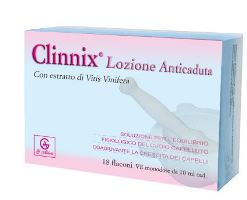 CLINNIX LOZIONE ANTICADUTA 18 FIALE 10 ML - Farmacia Dott. Pasquale Russo