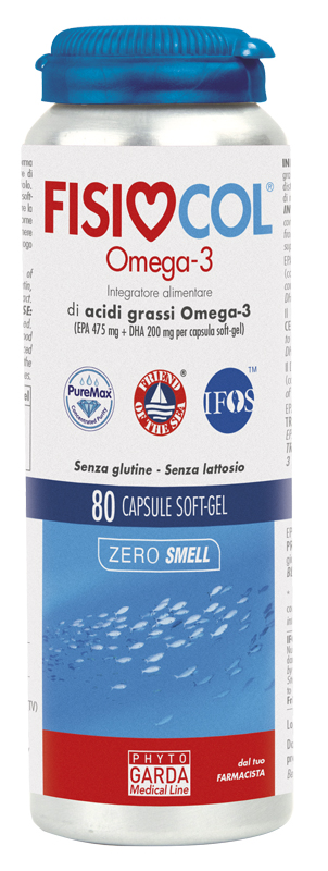 FISIOCOL OMEGA 3 80 CAPSULE - Farmacia Dott. Pasquale Russo