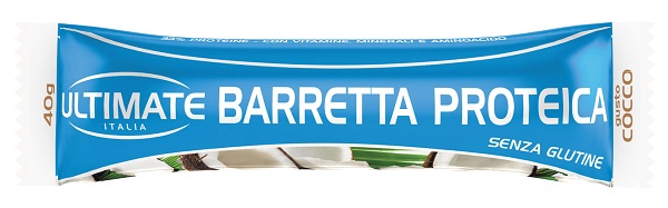 ULTIMATE BARRETTA PROTEICA COCCO 40 G 1 PEZZO - Farmacia Dott. Pasquale Russo