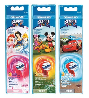 ORAL-B EB10/3K RICAMBI KIDS - Farmacia Dott. Pasquale Russo