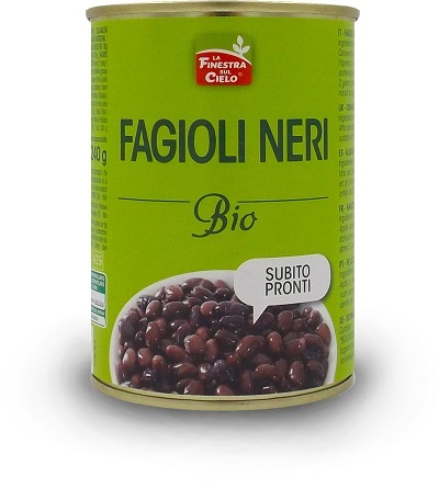 FAGIOLI NERI PRONTI BIO 400 G - Farmacia Dott. Pasquale Russo