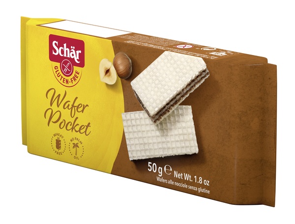 SCHAR WAFER POCKET ALLA NOCCIOLA 50 G - Farmacia Dott. Pasquale Russo