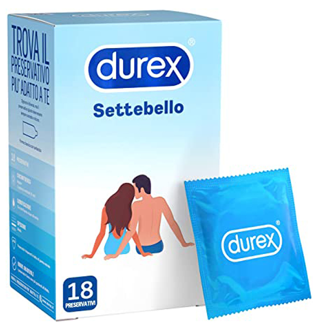 PROFILATTICO DUREX SETTEBELLO CLASSICO 18 PEZZI - Farmacia Dott. Pasquale Russo