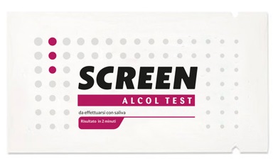 SCREEN ALCOL TEST SALIVA - Farmacia Dott. Pasquale Russo