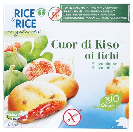 RICE&RICE CUOR DI RISO AI FICHI SENZA LATTE 6 X 33 G - Farmacia Dott. Pasquale Russo