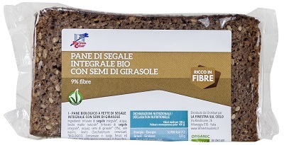 FSC BIOFIBRE+ PANE DI SEGALE INTEGRALE CON SEMI DI GIRASOLE BIOLOGICO AD ALTO CONTENUTO DI FIBRE 500 G - Farmacia Dott. Pasquale Russo