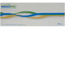 SIRINGA INTRA-ARTICOLARE MONOVISC ACIDO IALURONICO 20MG/ML 4 ML - Farmacia Dott. Pasquale Russo