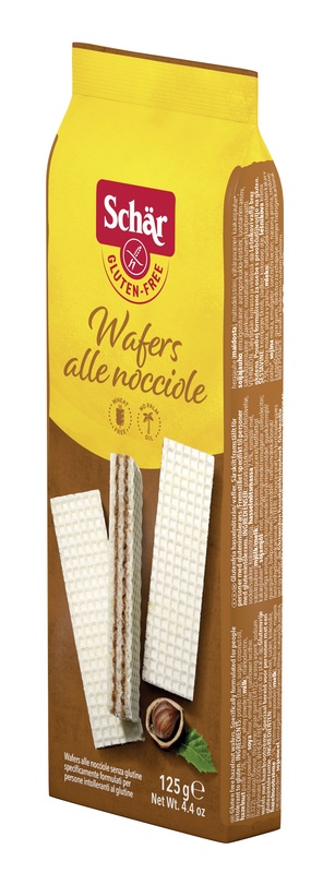 SCHAR WAFERS ALLE NOCCIOLE 125 G - Farmacia Dott. Pasquale Russo