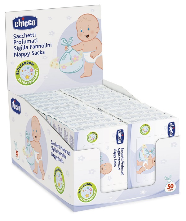 CHICCO SACCHETTI PROFUMATI PANNOLINI - Farmacia Dott. Pasquale Russo