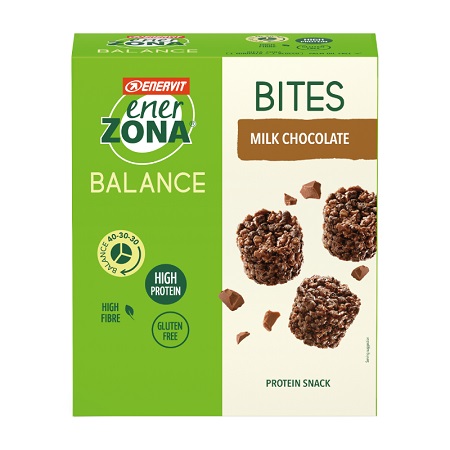 ENERZONA BITES MILK CHOLOCATE 5 BUSTE - Farmacia Dott. Pasquale Russo