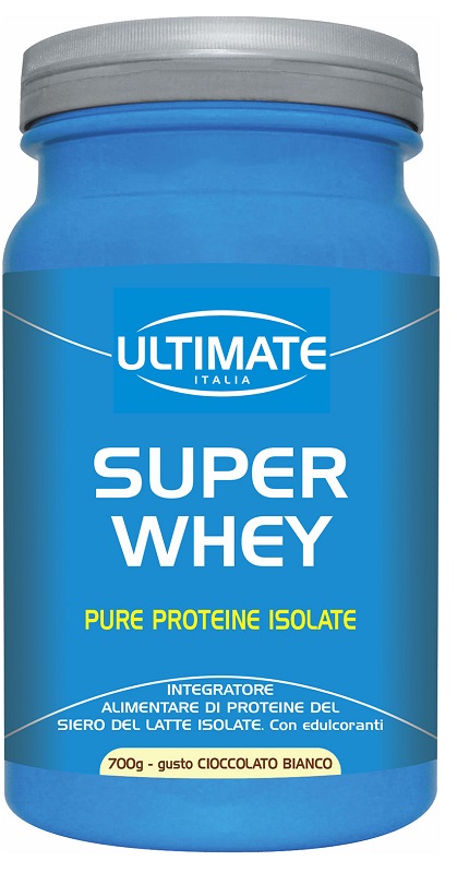 ULTIMATE SUPER WHEY CIOCCOLATO BIANCO 700 G - Farmacia Dott. Pasquale Russo