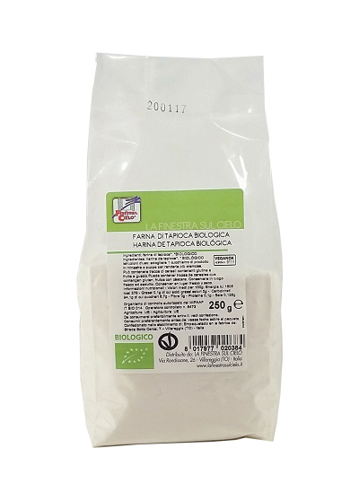 FARINA DI TAPIOCA BIO 250 G - Farmacia Dott. Pasquale Russo