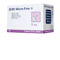 AGO PER PENNA DA INSULINA BD MICROFINE 31 GAUGE 5 MM 100 PEZZI - Farmacia Dott. Pasquale Russo