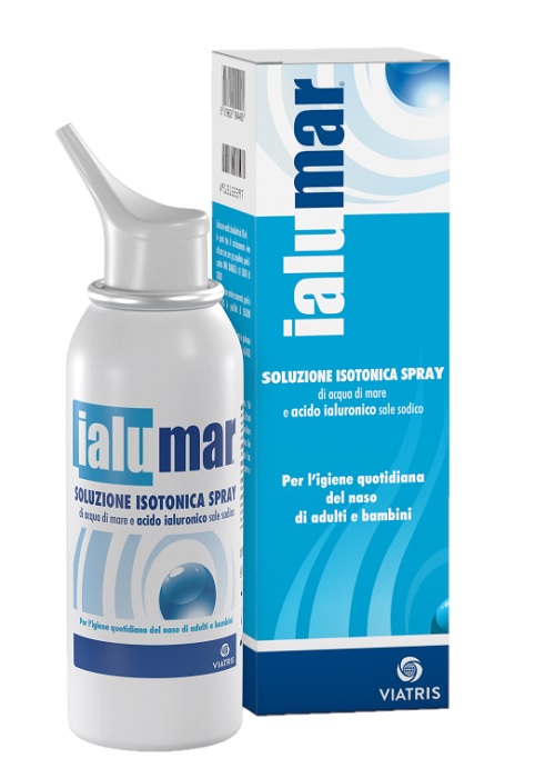 SOLUZIONE ISOTONICA SPRAY DI ACQUA DI MARE ACIDO IALURONICO SALE SODICO PER IGIENE NASO ADULTI E BAMBINI 100ML - Farmacia Dott. Pasquale Russo