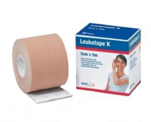 BENDA ADESIVA LEUKOTAPE K PER TAPING FISIOTERAPICO LARGHEZZA 5 CM LUNGHEZZA 5 M COLOR CARNE IN ROTOLO - Farmacia Dott. Pasquale Russo