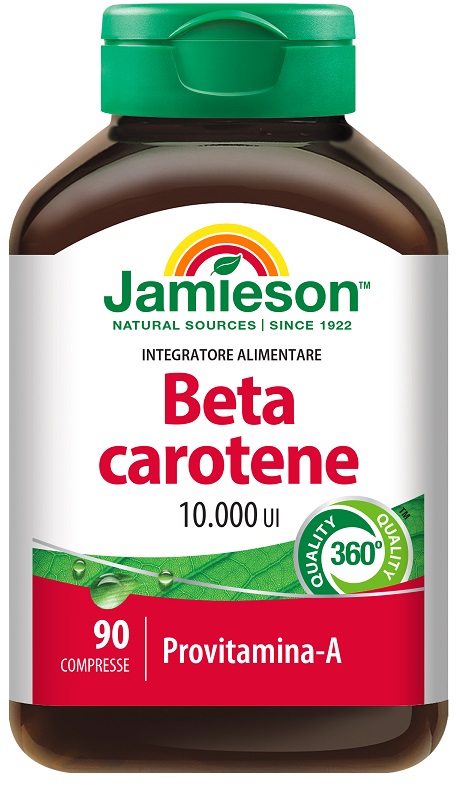 JAMIESON BETA CAROTENE 90 COMPRESSE - Farmacia Dott. Pasquale Russo