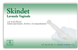 SKINDET LAVANDA VAGINALE 4 FLACONI 140 ML + 4 CANNULE MONOUSO IN BLISTER - Farmacia Dott. Pasquale Russo