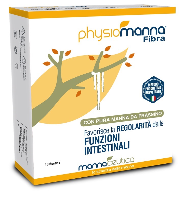 PHYSIOMANNA FIBRA 10 BUSTINE - Farmacia Dott. Pasquale Russo