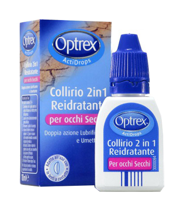 GOCCE OCULARI OPTREX ACTIDROPS 2IN1 REIDRATANTE OCCHI STANCHI 1 PEZZO - Farmacia Dott. Pasquale Russo