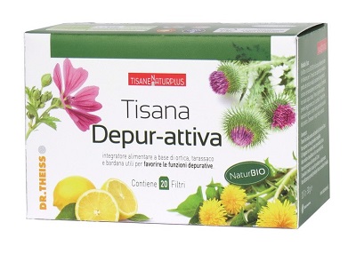 NATURPLUS TISANA DEPUR-ATTIVA 20 FILTRI - Farmacia Dott. Pasquale Russo