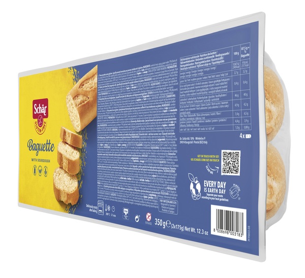 SCHAR BAGUETTE SENZA LATTOSIO 2 X 175 G - Farmacia Dott. Pasquale Russo