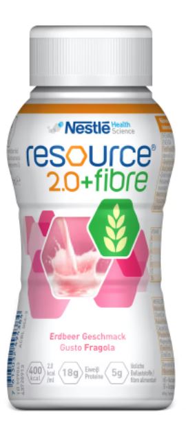 RESOURCE 2,0 + FIBRE FRAGOLA 200 ML - Farmacia Dott. Pasquale Russo