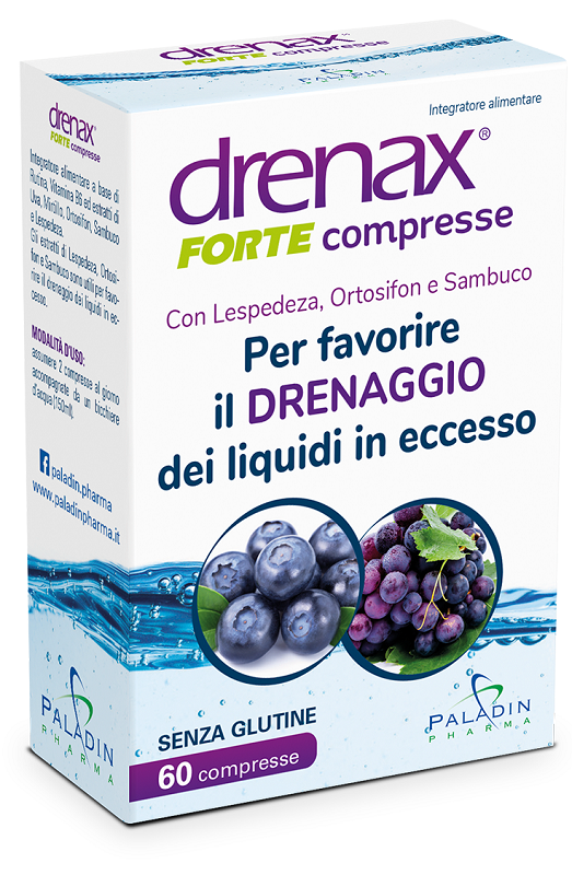 DRENAX FORTE MIRTILLO 60 COMPRESSE - Farmacia Dott. Pasquale Russo