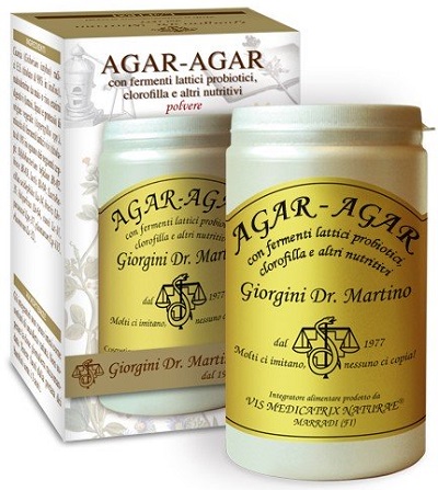 AGAR AGAR CON FERMENTI LATTICI CLOROFILLA 150 G - Farmacia Dott. Pasquale Russo