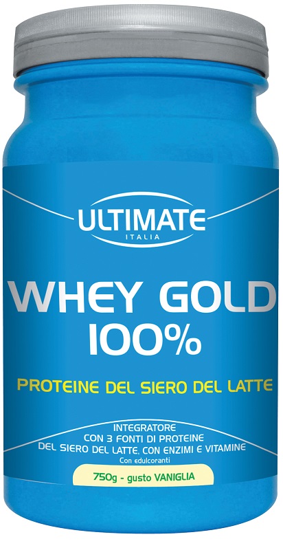 ULTIMATE WHEY GOLD 100 % VANIGLIA 750 G - Farmacia Dott. Pasquale Russo