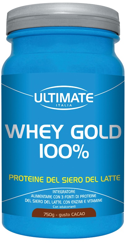 ULTIMATE WHEY GOLD 100 % CACAO 750 G - Farmacia Dott. Pasquale Russo