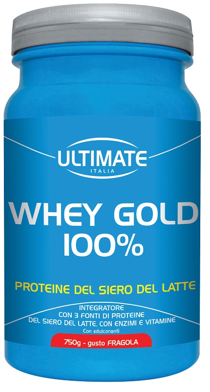 ULTIMATE WHEY GOLD 100 % FRAGOLA 750 G - Farmacia Dott. Pasquale Russo