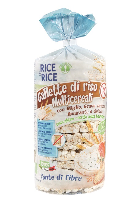 RICE&RICE GALLETTE MULTICEREALI 100 G SENZA LIEVITO - Farmacia Dott. Pasquale Russo