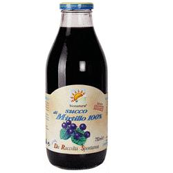SUCCO PURO MIRTILLI SELVATICI 500 ML - Farmacia Dott. Pasquale Russo