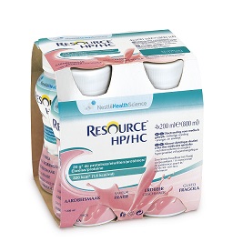 RESOURCE HP/HC FRAGOLA 4 BOTTIGLIE 200 ML - Farmacia Dott. Pasquale Russo