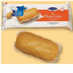 BONONIA PLUMCAKE CON FARINA DI RISO SENZA GLUTINE 6 X 36 G - Farmacia Dott. Pasquale Russo