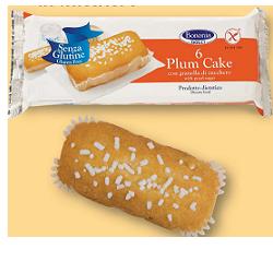 BONONIA PLUMCAKE CON GRANELLA DI ZUCCHERO SENZA GLUTINE 6 X 37 G - Farmacia Dott. Pasquale Russo