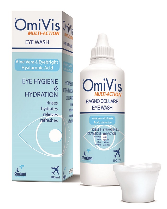 OMIVIS BAGNO OCULARE FLACONE 100 ML - Farmacia Dott. Pasquale Russo