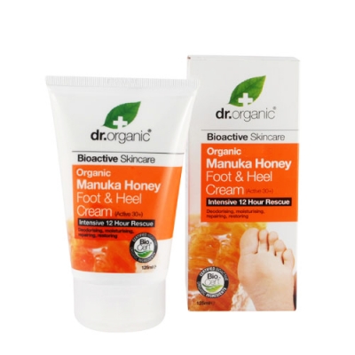 DR ORGANIC MANUKA HONEY MIELE DI MANUKA FOOT HEEL CREAM CREMA PIEDI 125 ML - Farmacia Dott. Pasquale Russo