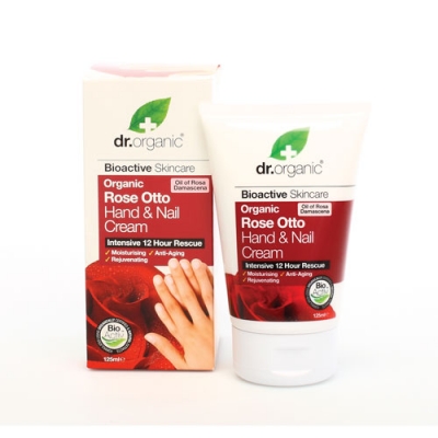 DR ORGANIC ROSE OTTO ROSA HAND NAIL CREAM CREMA MANI 125 ML - Farmacia Dott. Pasquale Russo