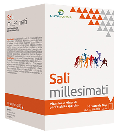 SALI MILLESIMATI 10 BUSTINE 20 G - Farmacia Dott. Pasquale Russo
