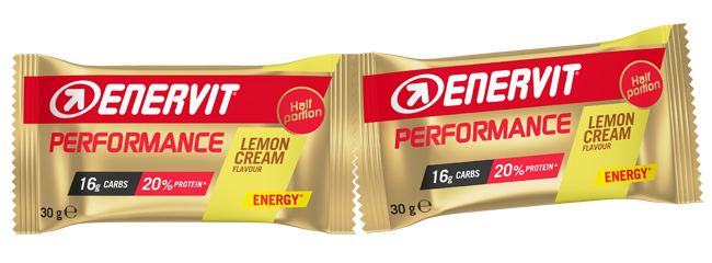 ENERVIT PS DOUBLE LEMON CREAM 2 MEZZE PORZIONI BOX 1 BARRETTA - Farmacia Dott. Pasquale Russo